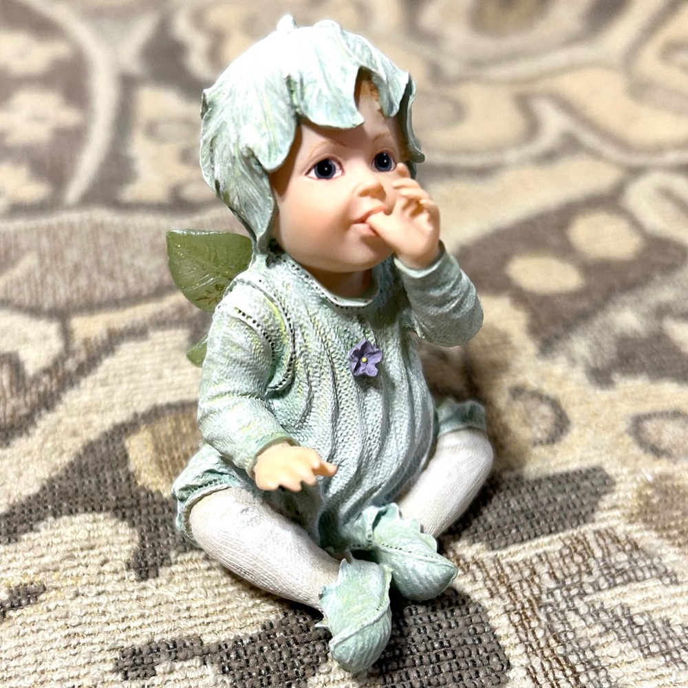 Faerietots “Comfy” Faeriessence - The Boyds Collection Vintage 2002 Fairy Babies